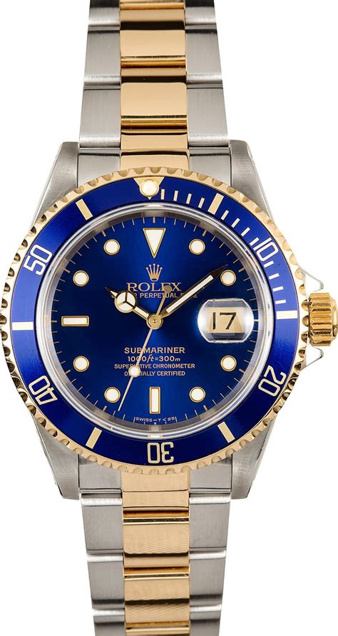 rolex blue face submariner used|Rolex Submariner blue bezel price.